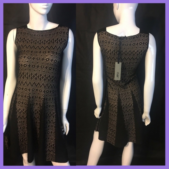 NWT! She's So Made in Italy‎ Luxe Designer Sleeveless Dress [SZ 42 ] - Picture 2 of 10
